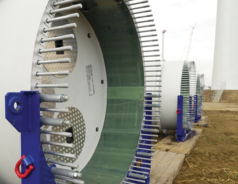 Wind Turbine Foundation Bolting